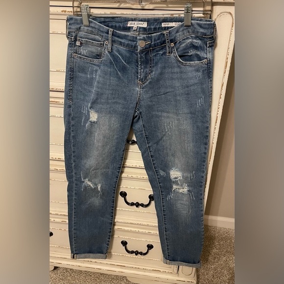 Dear John Madison Girlfriend Cropped Jeans - Picture 1 of 8